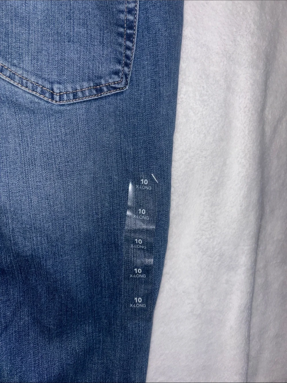 Maurice’s 10 x-long mid rise flare jeans NWT